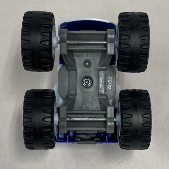 Blaze and the Monster Machines Crusher Blue Truck Toy Car Kids Tv Show - read - Picture 10 of 11